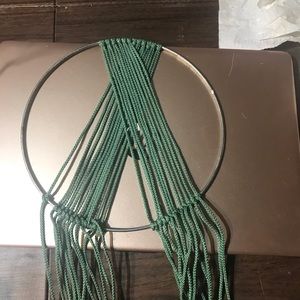 Macrame wall decor